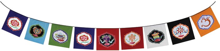 Bandiera del tesoro tibetano