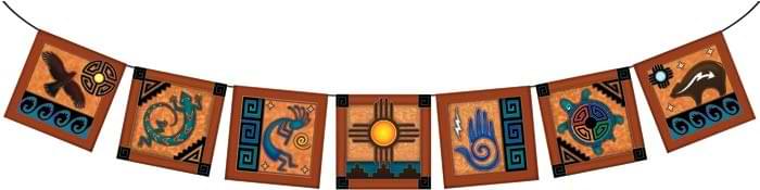 Bandiere degli spiriti nativi